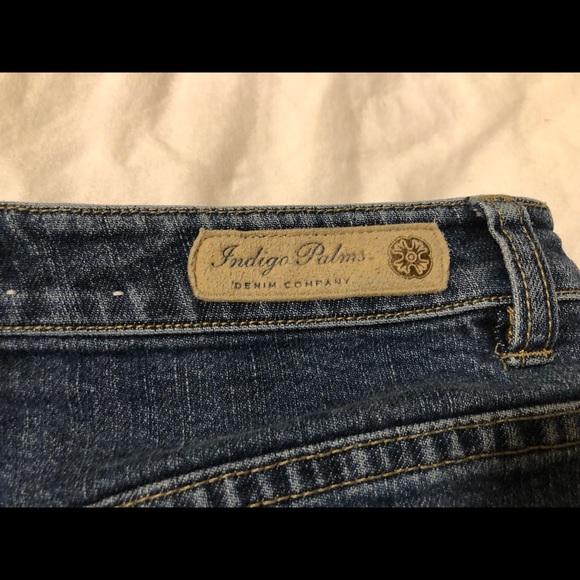 CLEARANCE Indigo Palms High Waist Straight Leg 10R Jeans - Picture 6 of 7